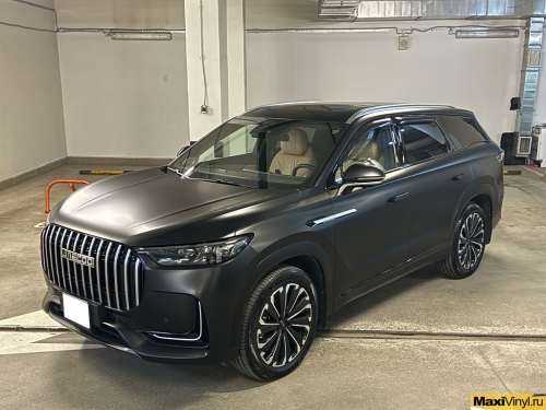 Оклейка Jaecoo J8 прозрачным матовым полиуретаном