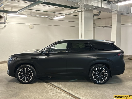 Оклейка Jaecoo J8 прозрачным матовым полиуретаном