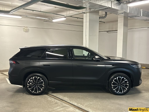 Оклейка Jaecoo J8 прозрачным матовым полиуретаном