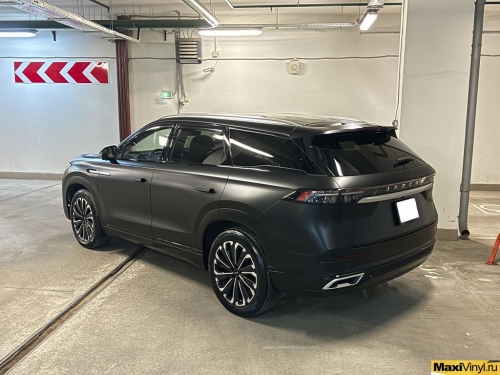 Оклейка Jaecoo J8 прозрачным матовым полиуретаном