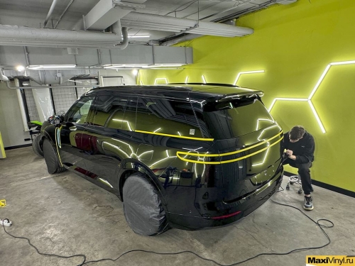 Оклейка зон риска Lynk&Co 900