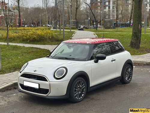 Оклейка крыши Mini Cooper