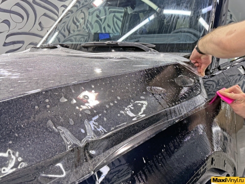 Оклейка Toyota Land Cruiser Prado 250 в полиуретан