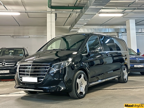 Полная оклейка Mercedes-Benz V class полиуретановой пленкой