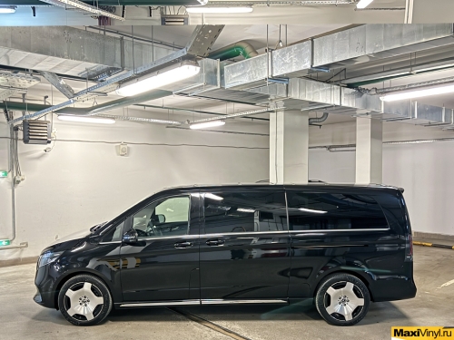 Полная оклейка Mercedes-Benz V class полиуретановой пленкой