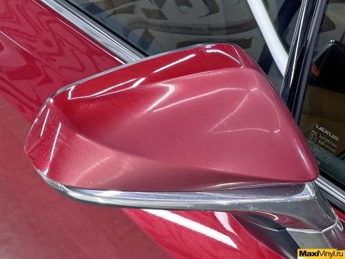 Оклейка зон риска Lexus RX300 прозрачным глянцевым полиуретаном