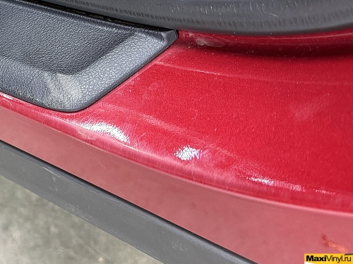 Оклейка зон риска Lexus RX300 прозрачным глянцевым полиуретаном