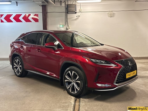 Оклейка зон риска Lexus RX300 прозрачным глянцевым полиуретаном