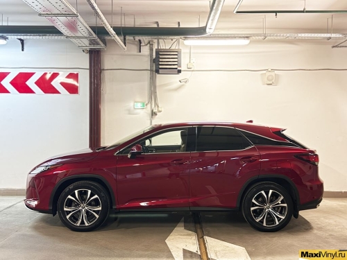 Оклейка зон риска Lexus RX300 прозрачным глянцевым полиуретаном