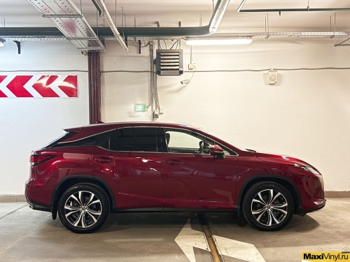 Оклейка зон риска Lexus RX300 прозрачным глянцевым полиуретаном