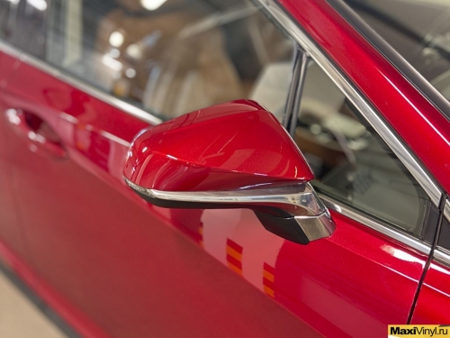 Оклейка зон риска Lexus RX300 прозрачным глянцевым полиуретаном