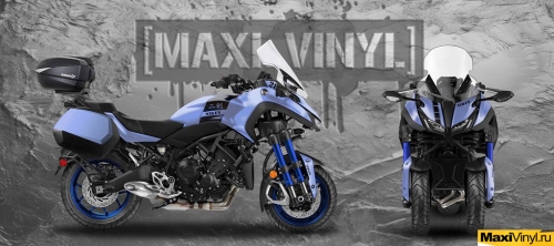 Оклейка трицикла Yamaha Niken серебристой пленкой